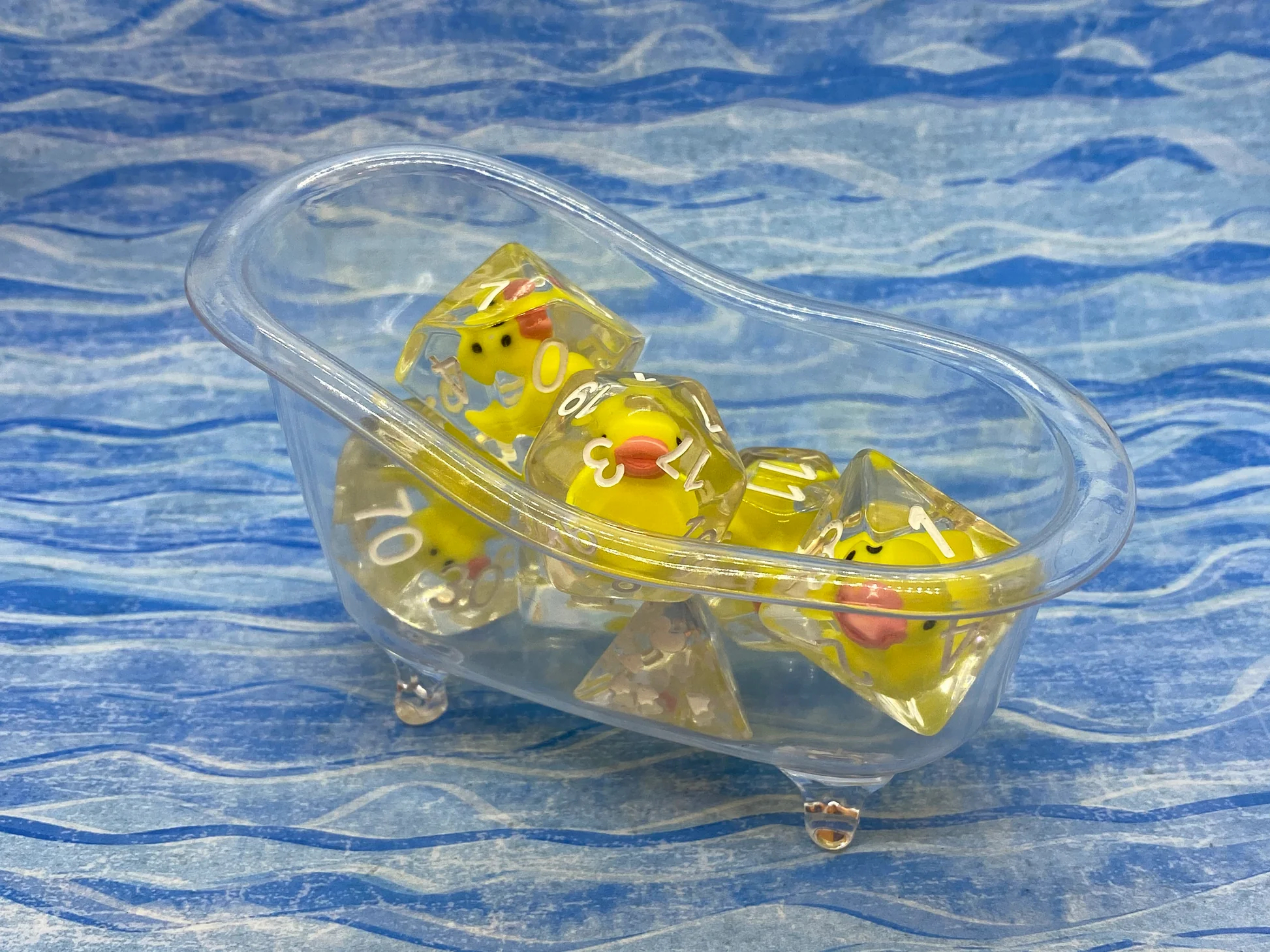 Lucky Ducks in a Row Dice Set