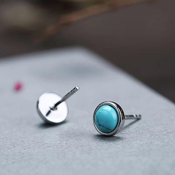 Turquoise small earrings
