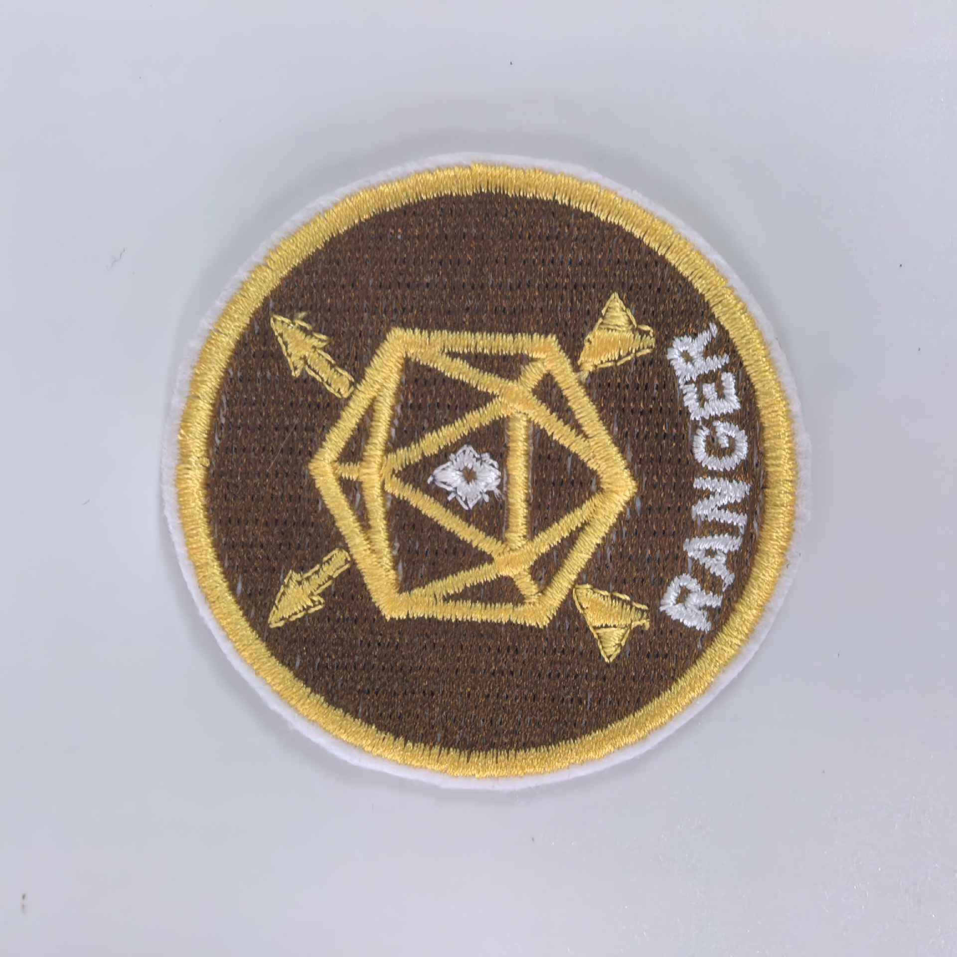 Dice Embroidery DIY Cloth Patch