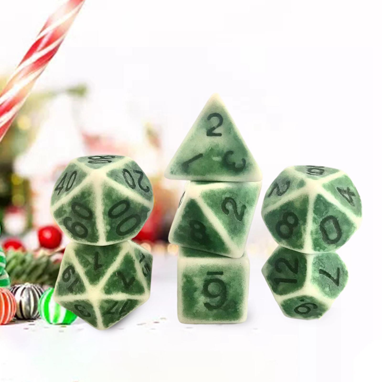 Retro Distressed Dice Set