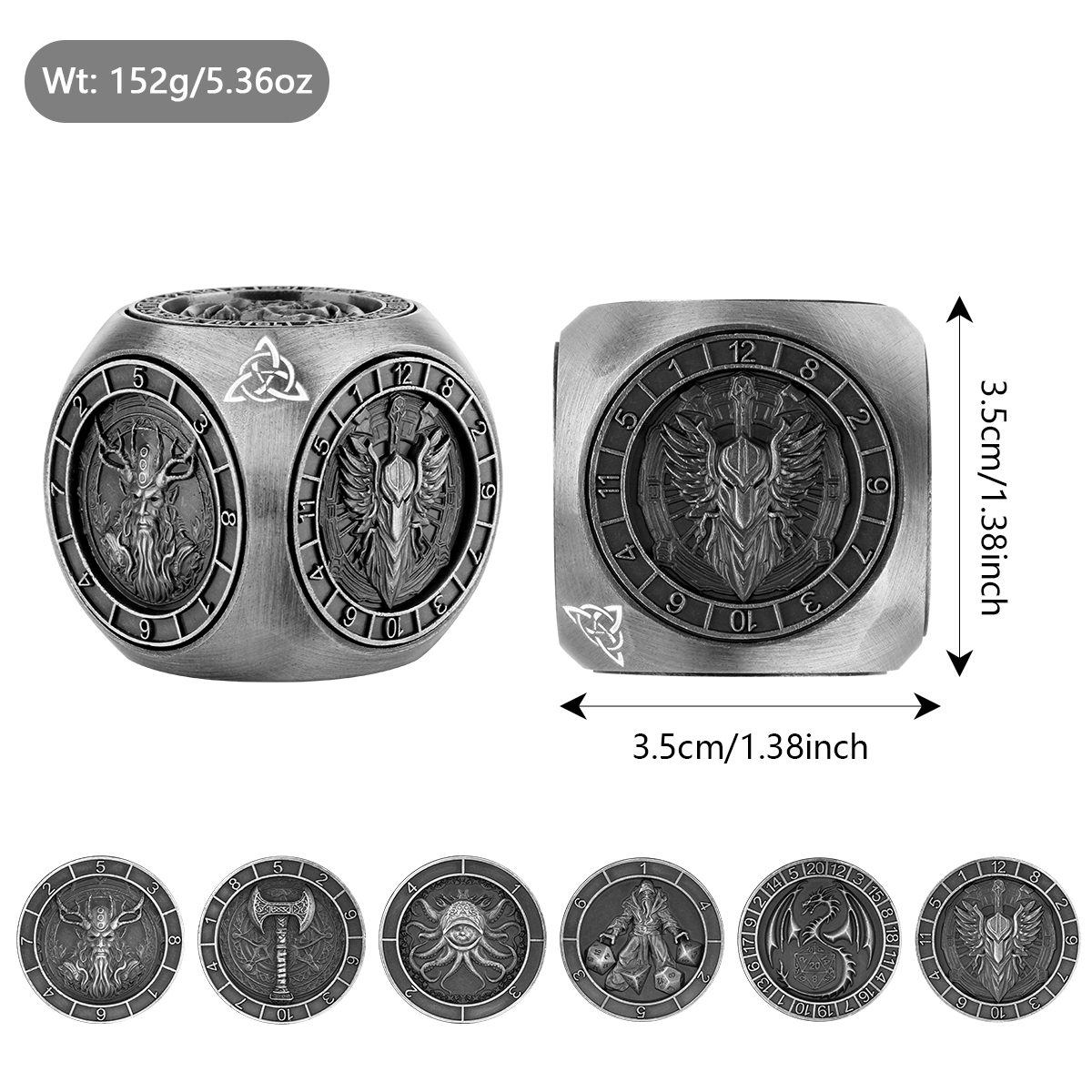 Rotating Orb Dice Generator