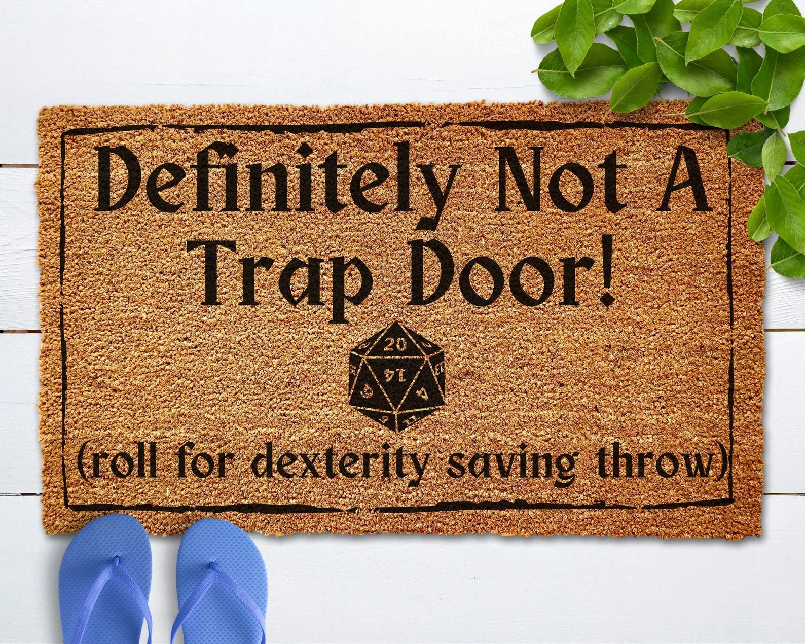 Not A Trap Door Doormat, D&D Doormat