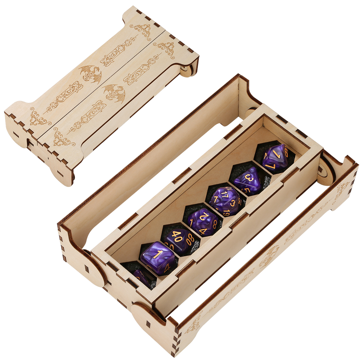 Dragon's Hoard Dice Vault & Rolling Tray