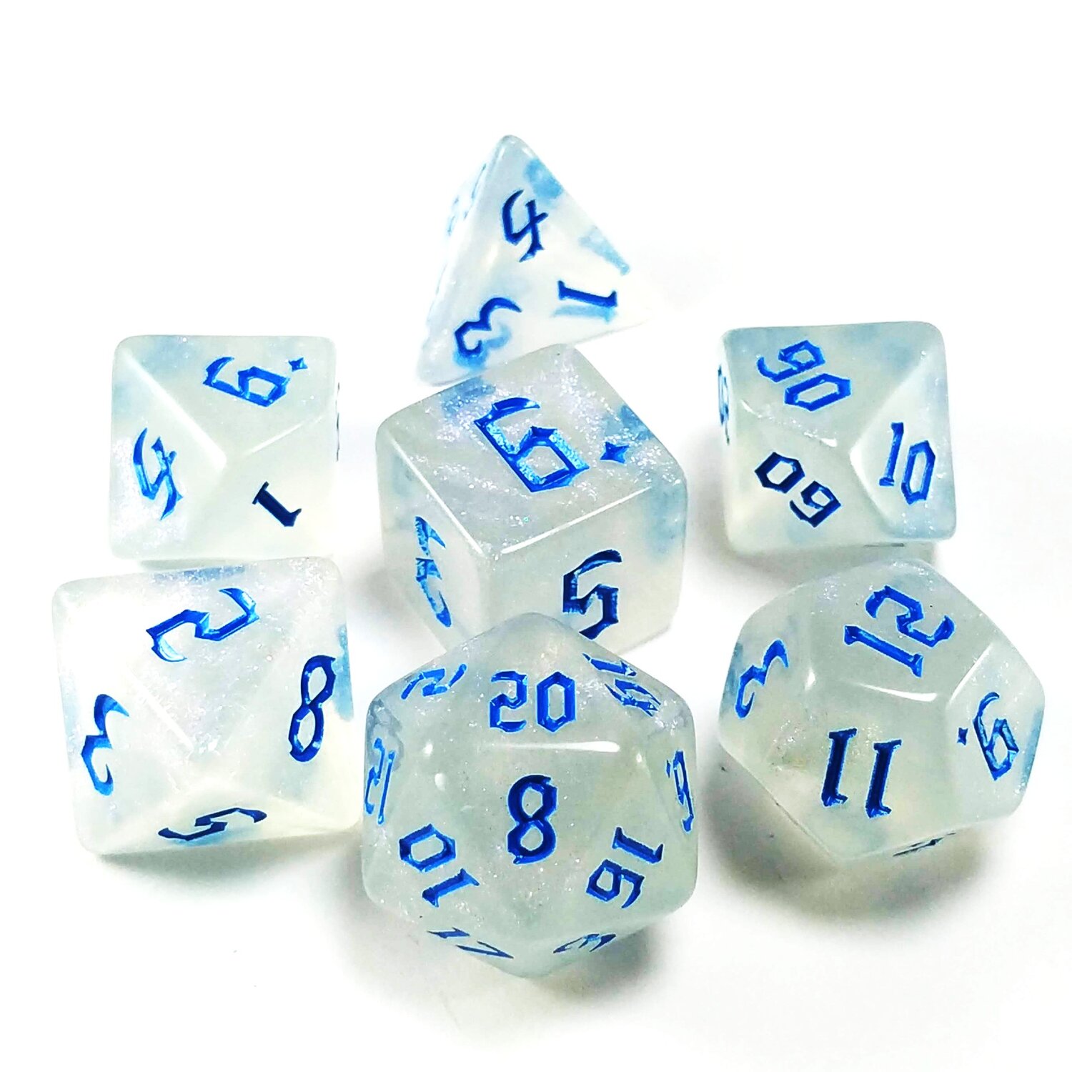 Cold Ice:  Dice Set