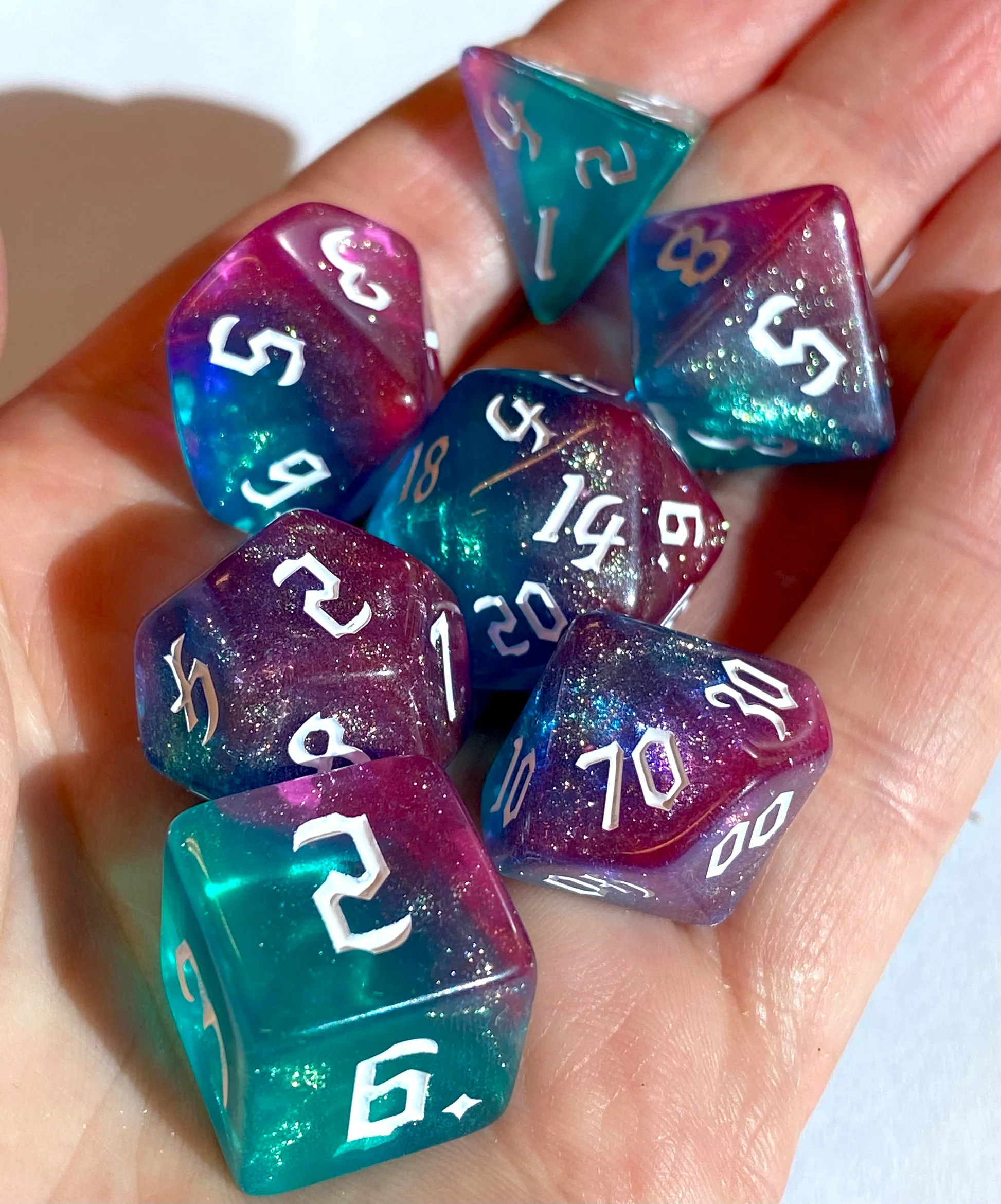 Fey Spirit - NEW Shimmer Dice Set