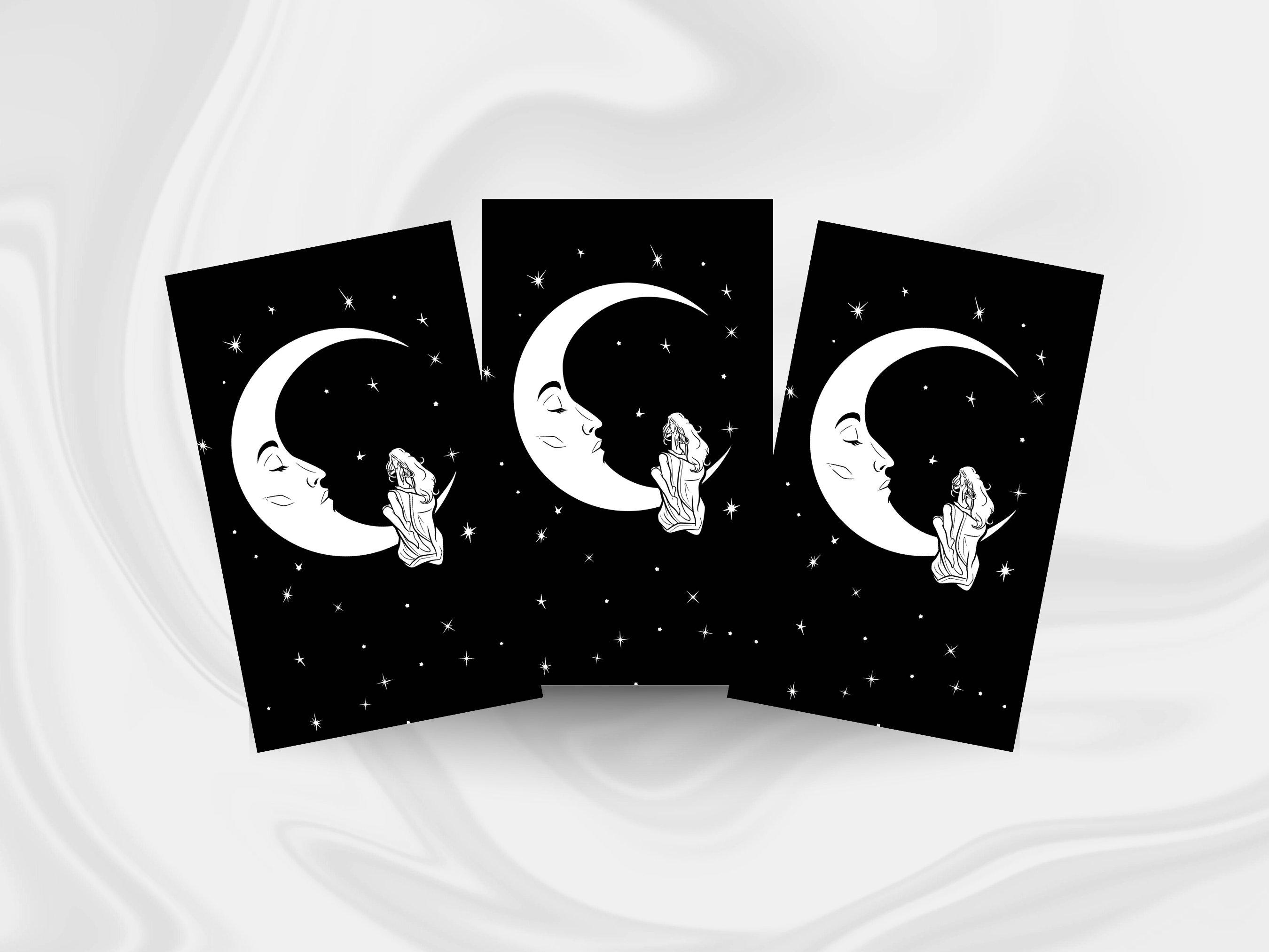 Angel Number Messages & Affirmation Oracle Deck, 53 Cards, Gold Gilded Edge