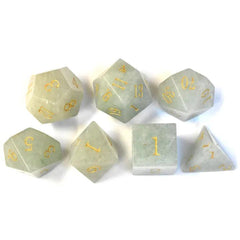 Aventurine Gemstone Dice