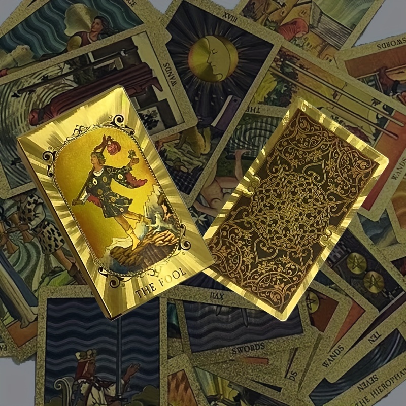 Golden Foil Tarot Deck