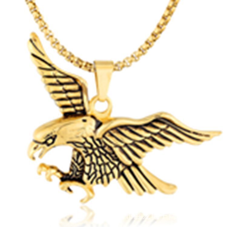 Eagle Animal Charm Necklace