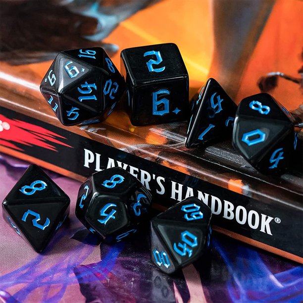 Dark: Blue Dice Set