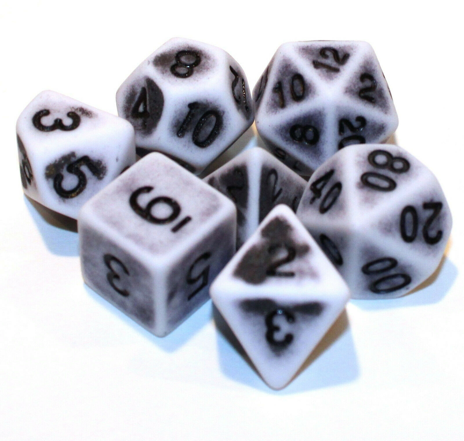 Retro Distressed Dice Set