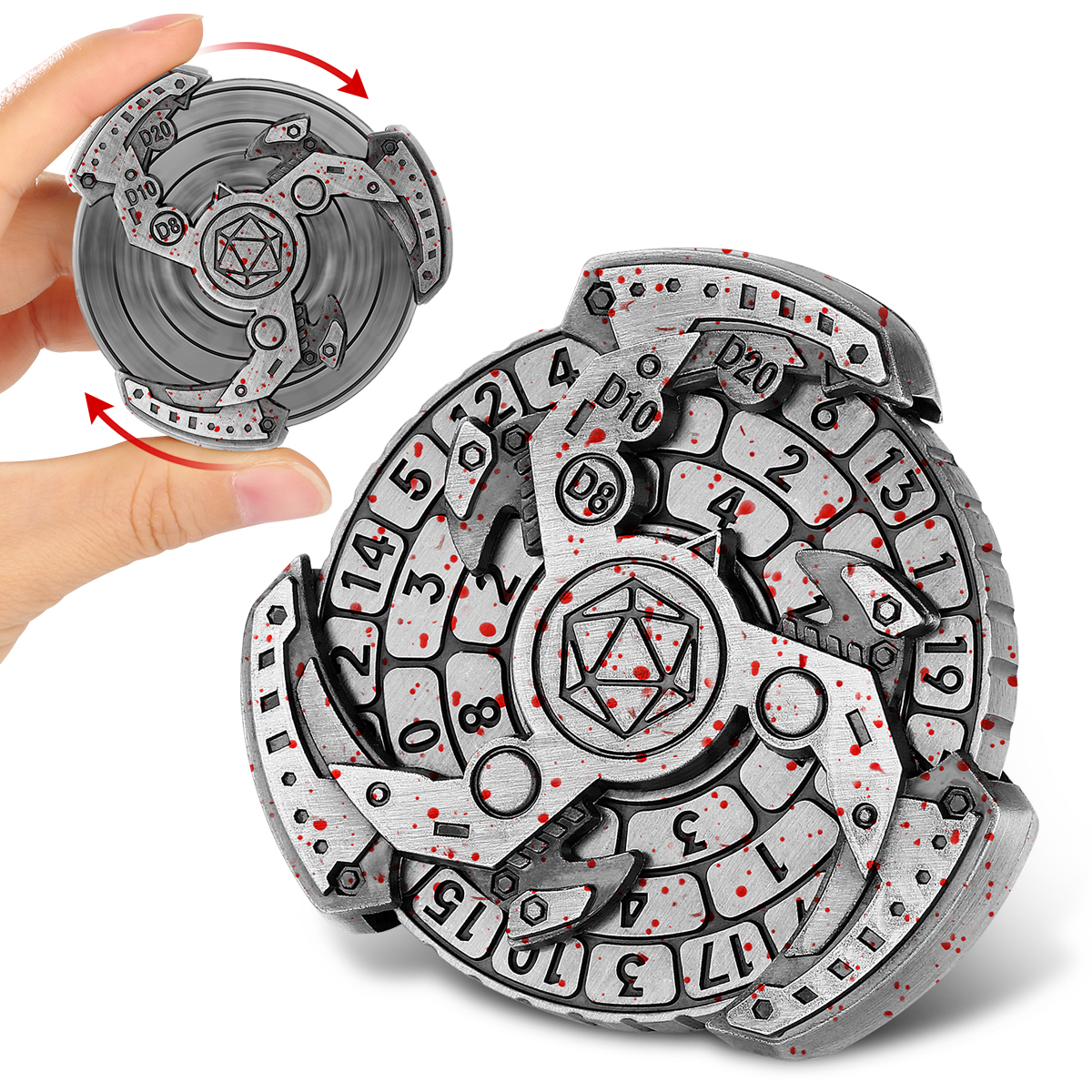 Tri-Spinner Dice Roller