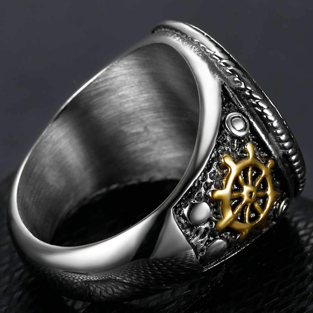 Skull Pirate Knife Death Ring