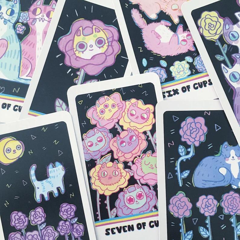 The Weird Cat Tarot Deck