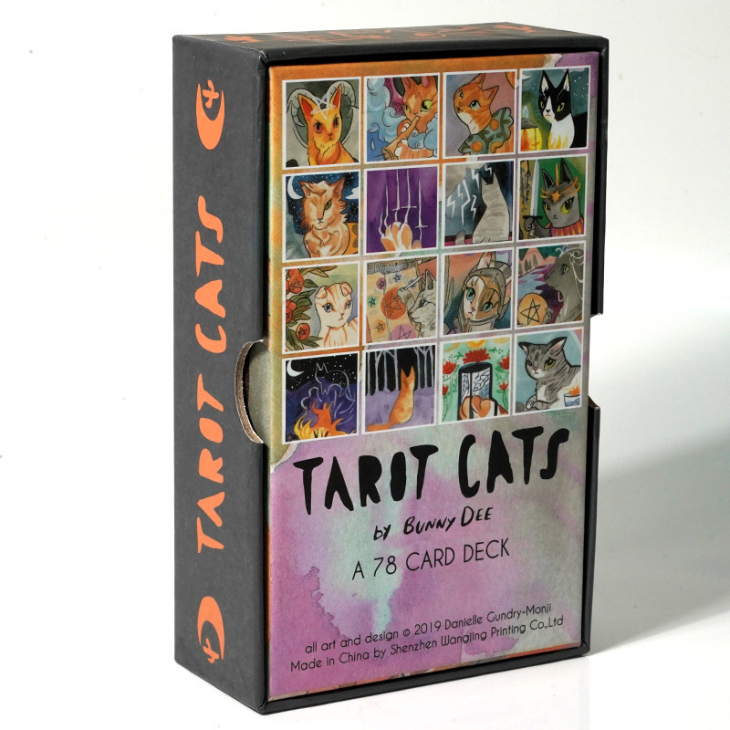 Tarot Cats a 78 card cat fan tarot