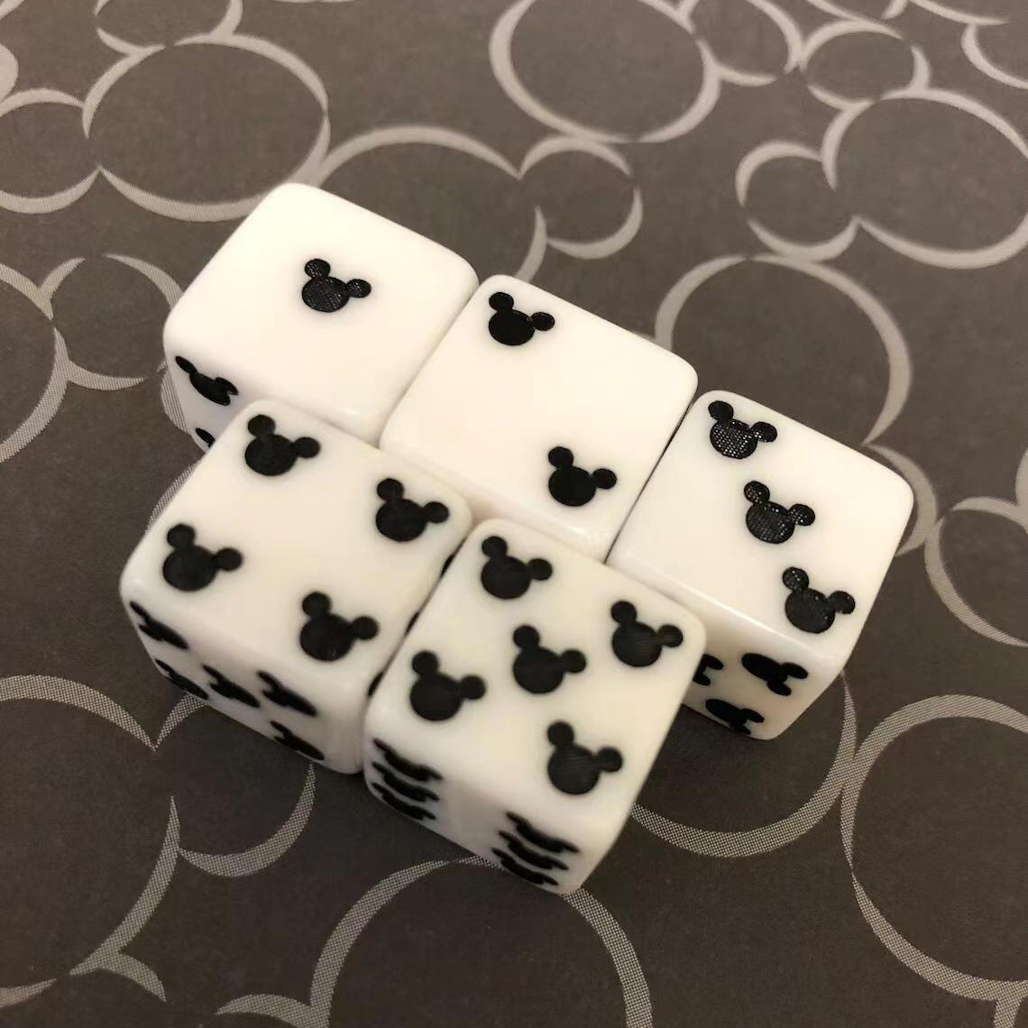 Mickey Mouse Ears -  Dice Set