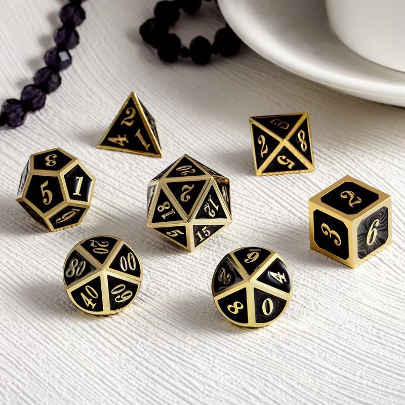 Metal Dice Style 20