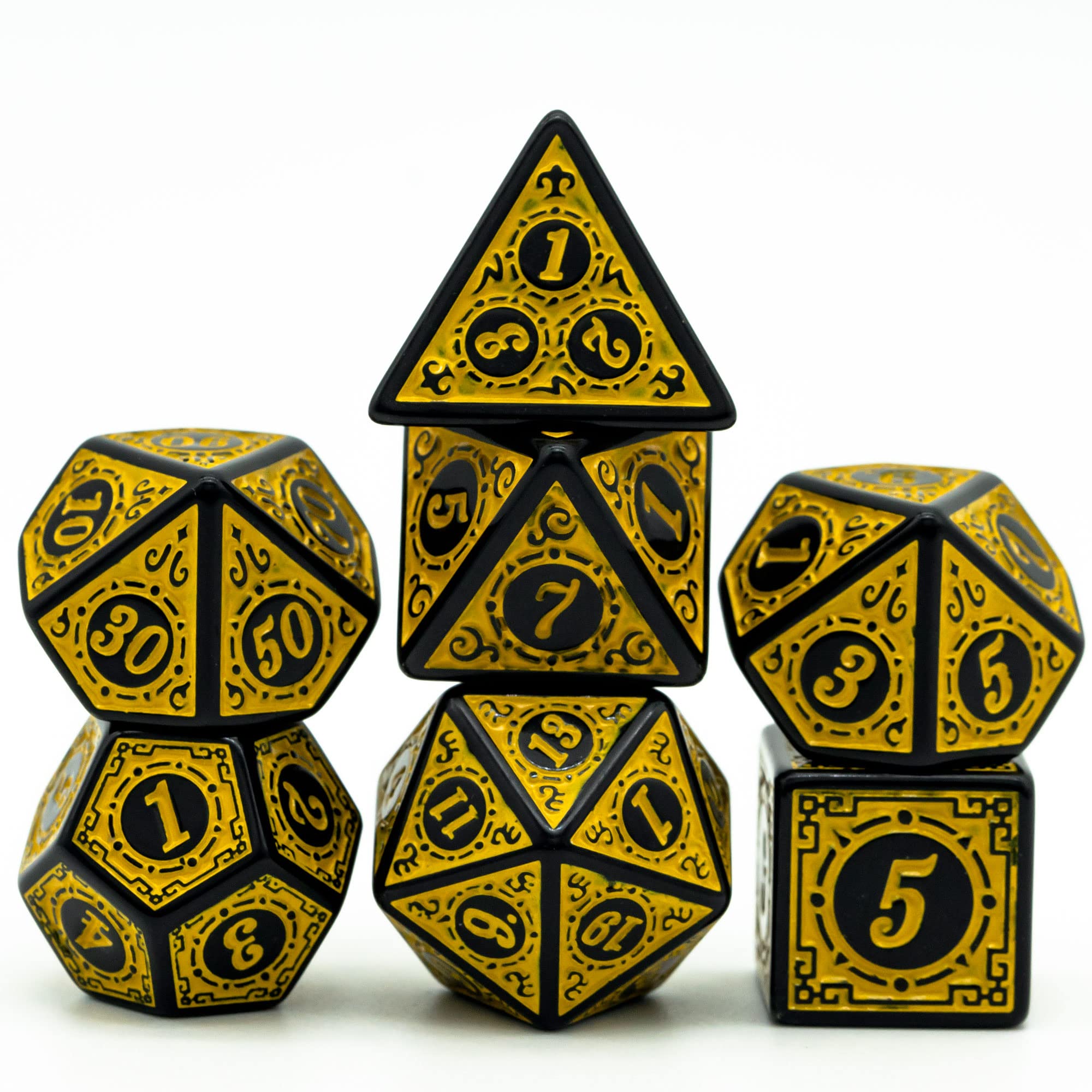 Window Lattice Carved Series Dice set
