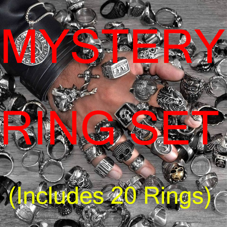 Mystery Ring Set (includes 20 rings + 1 bag)