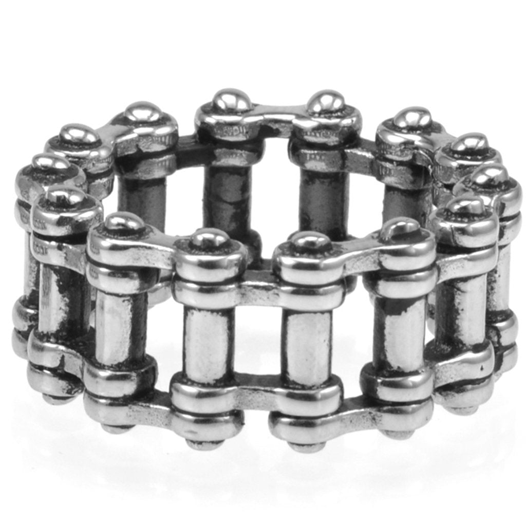 Stainless Steel Motorcycle Biker Ring