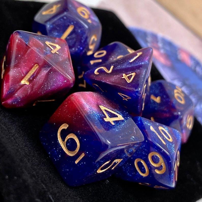 ASTRAL PLANE DnD Dice Set