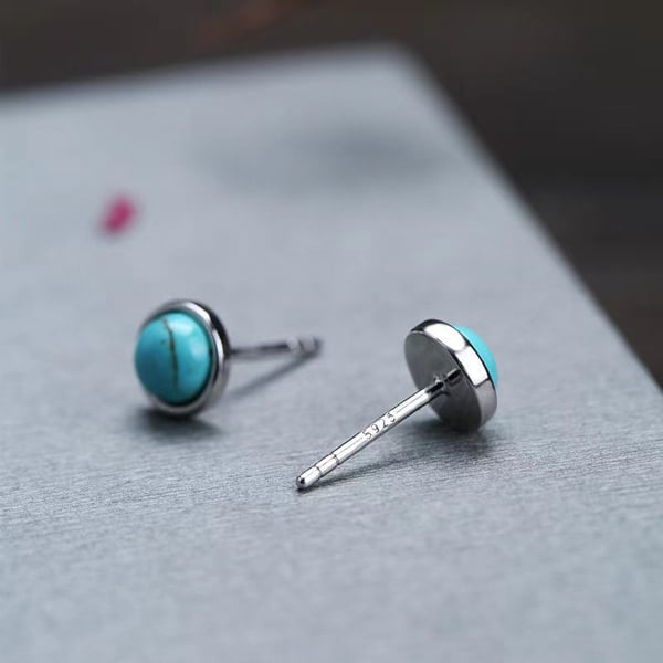 Turquoise small earrings