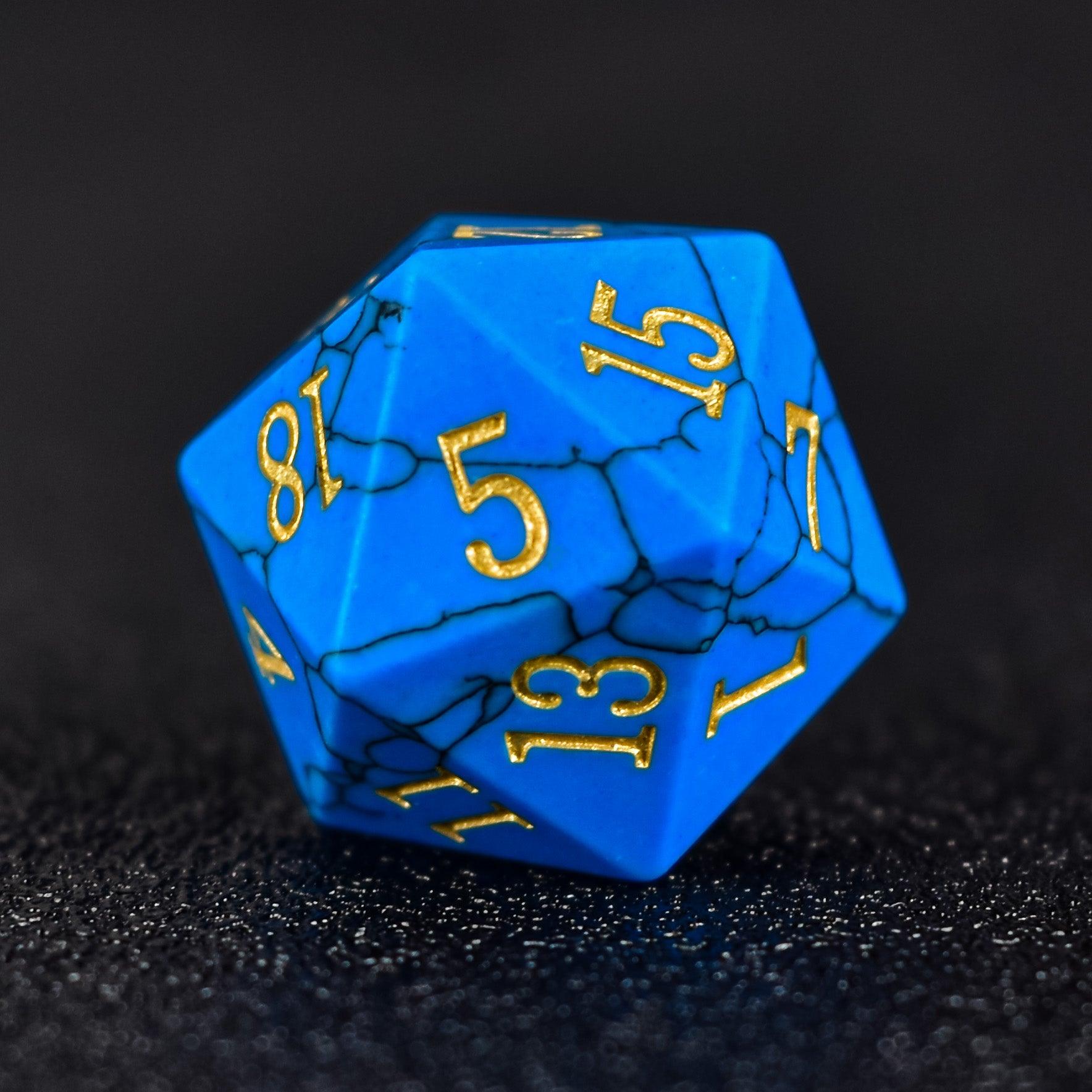 Neptune Blue Gemstone Polyhedral Set