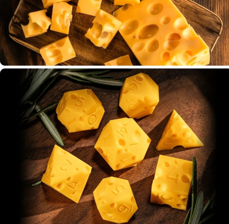 Cheese dice