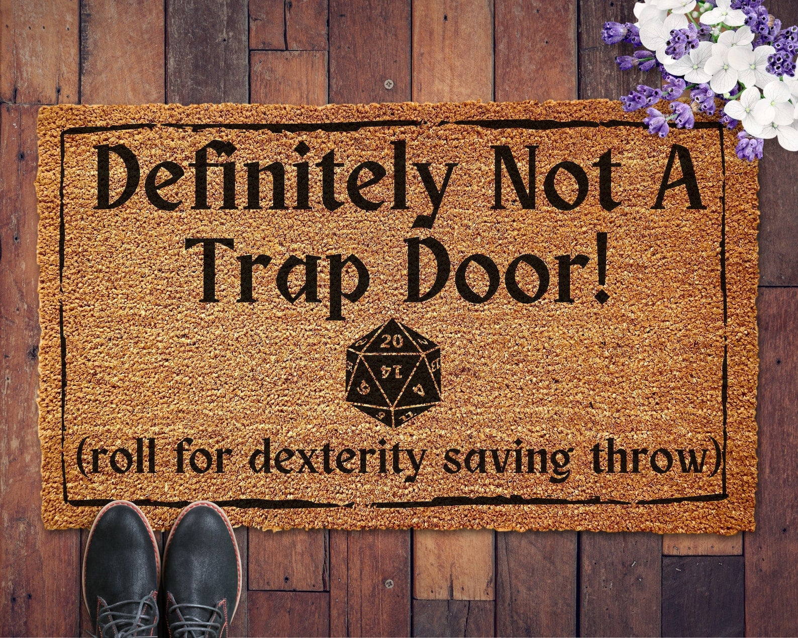 Not A Trap Door Doormat, D&D Doormat