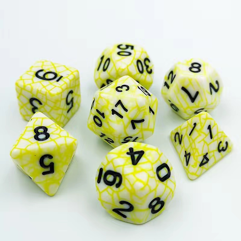 Spider Cracked Dice Set