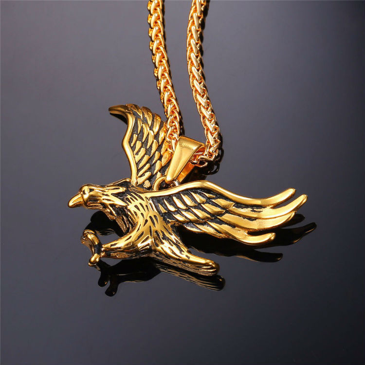 Eagle Animal Charm Necklace