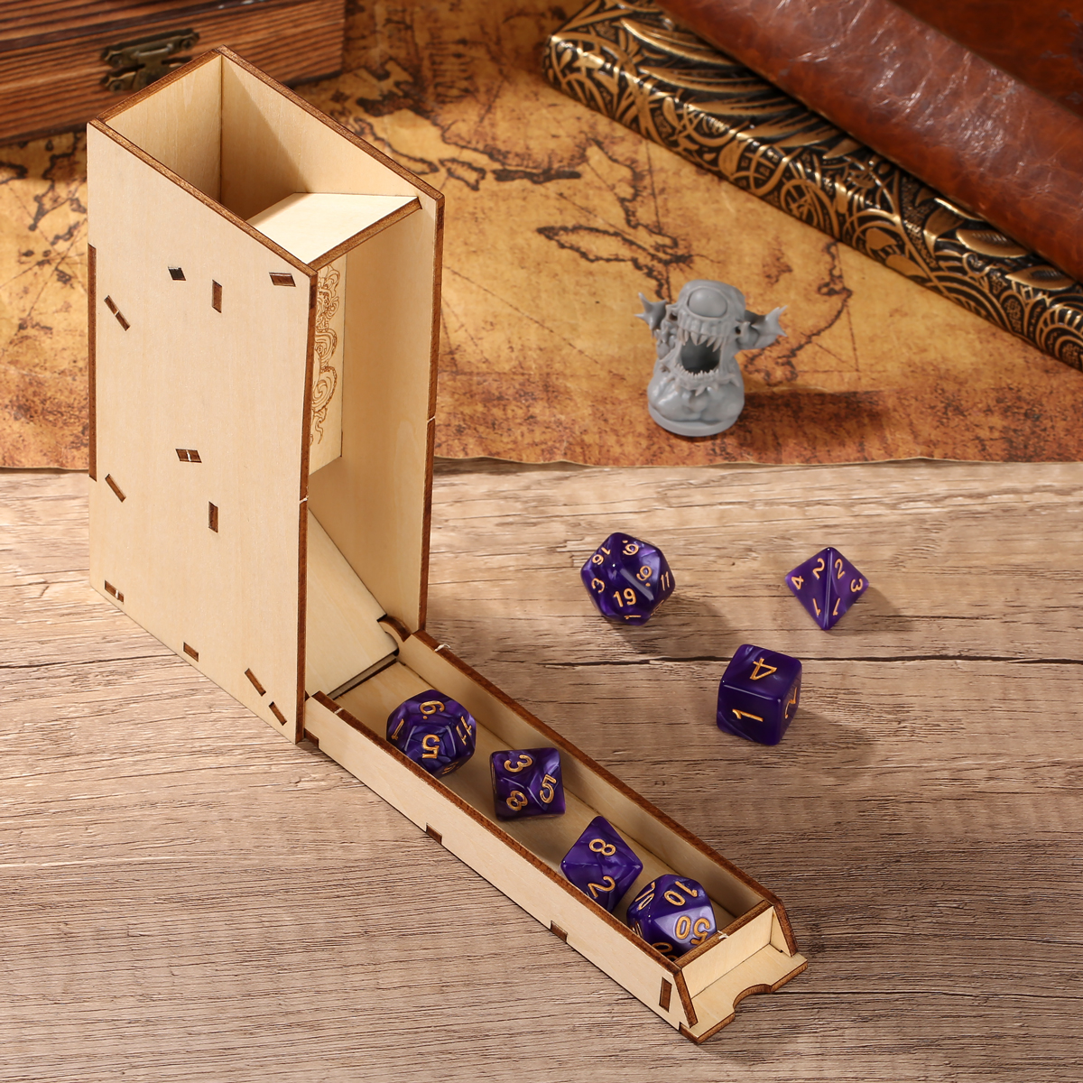 Dragon Dice Wooden Dice Tower