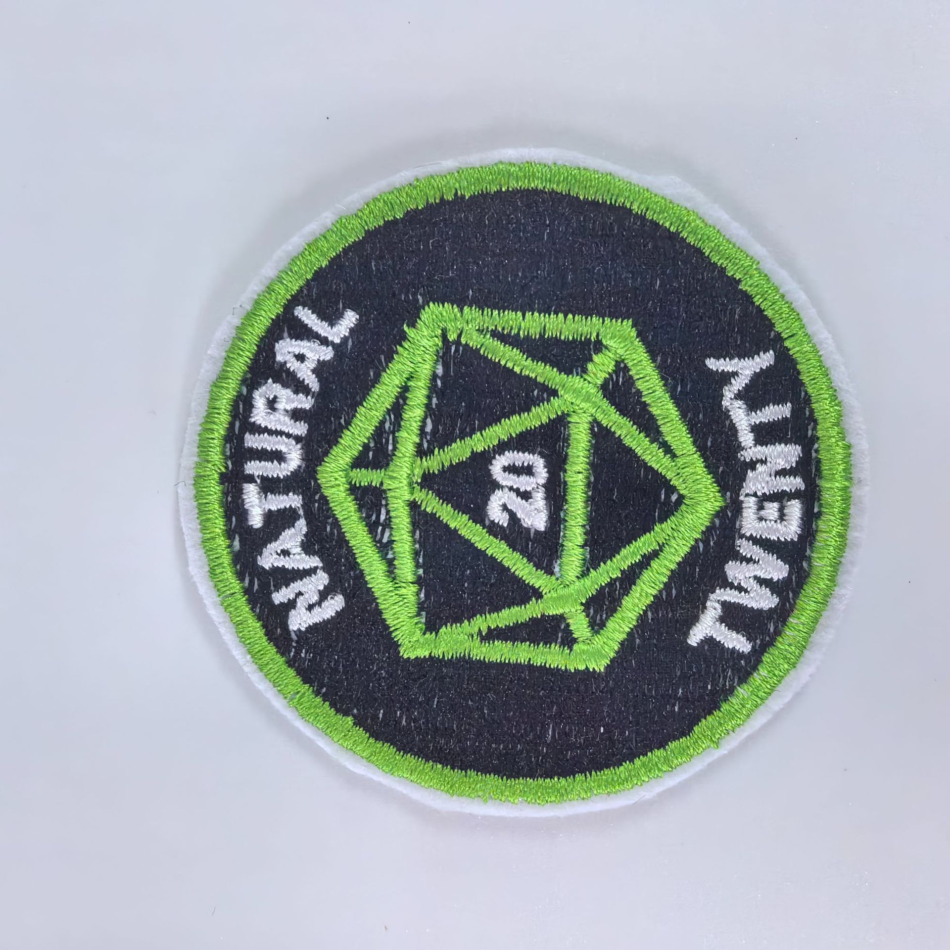 Dice Embroidery DIY Cloth Patch