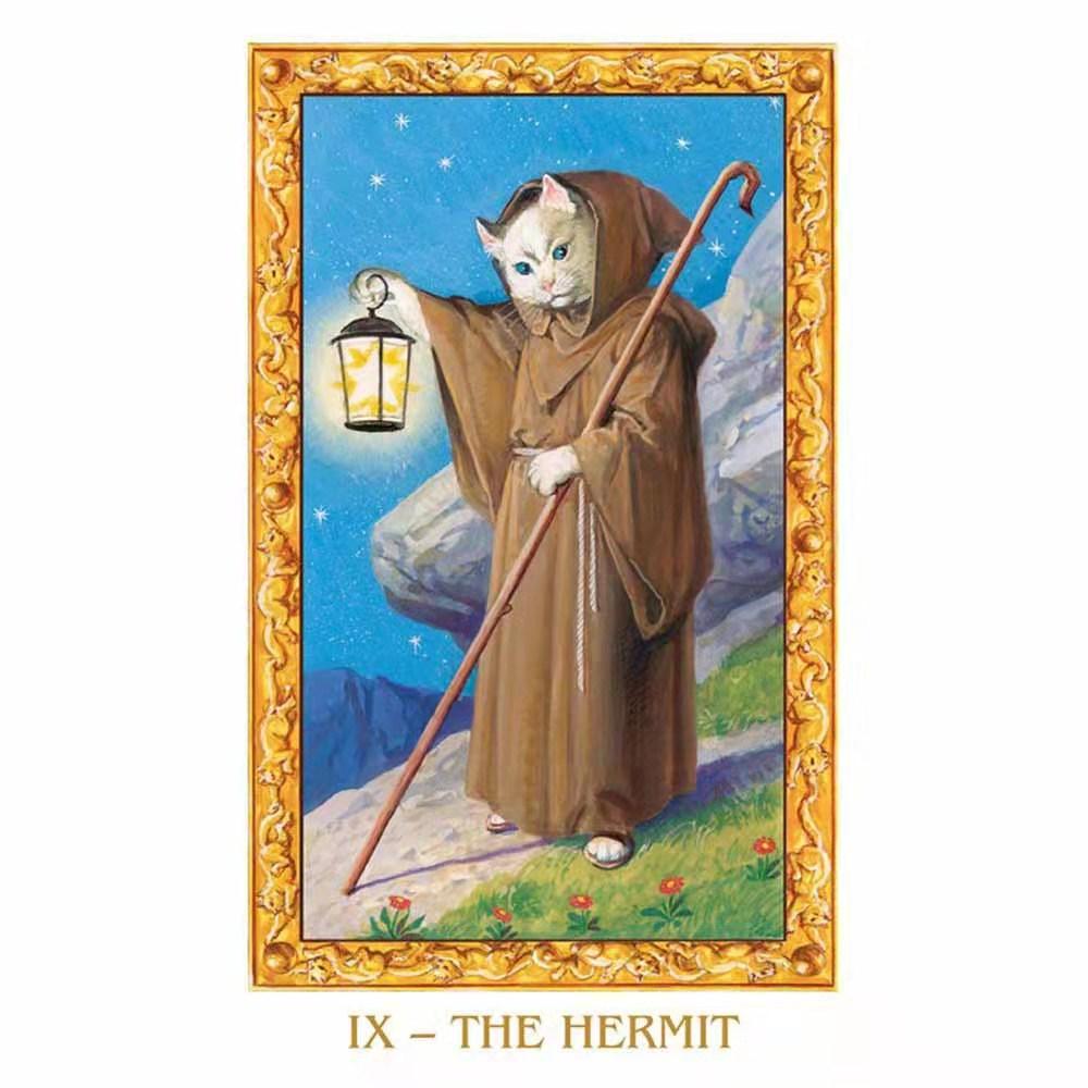 Tarot Of White Cats Card