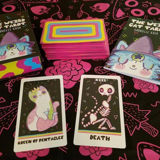 The Weird Cat Tarot Deck