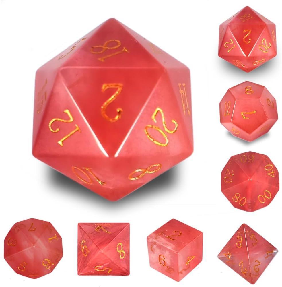 Red Ghost Embers Gem Dice