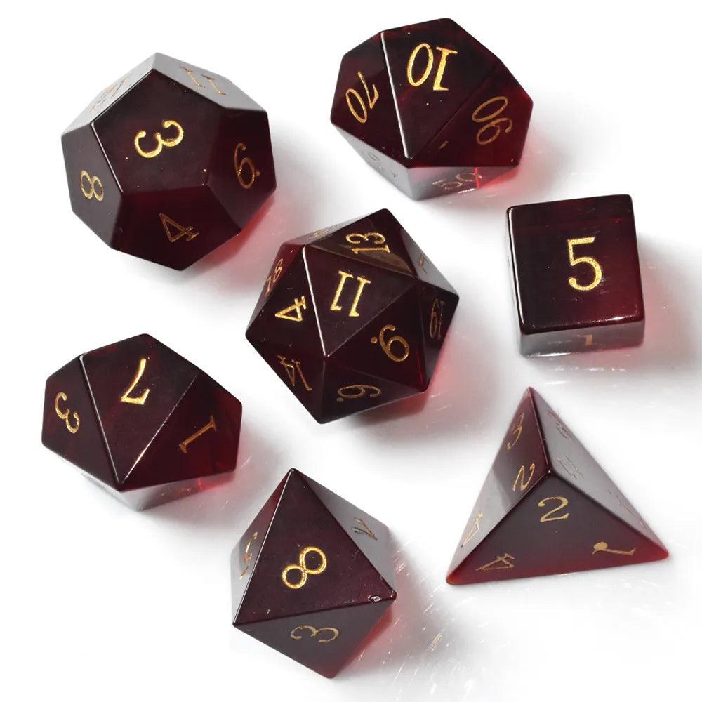 Pure Red Crystal Dice