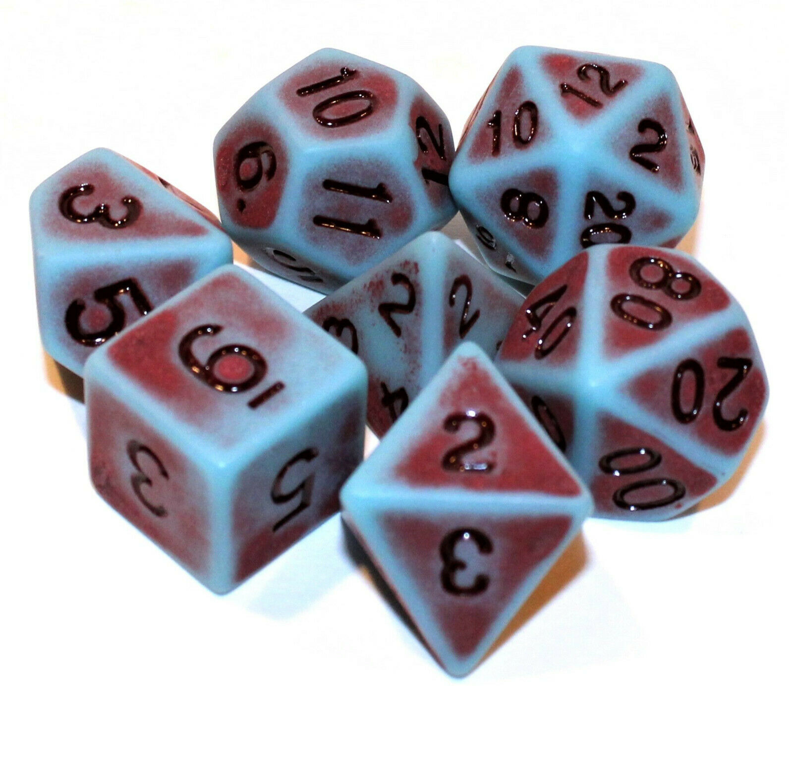 Retro Distressed Dice Set