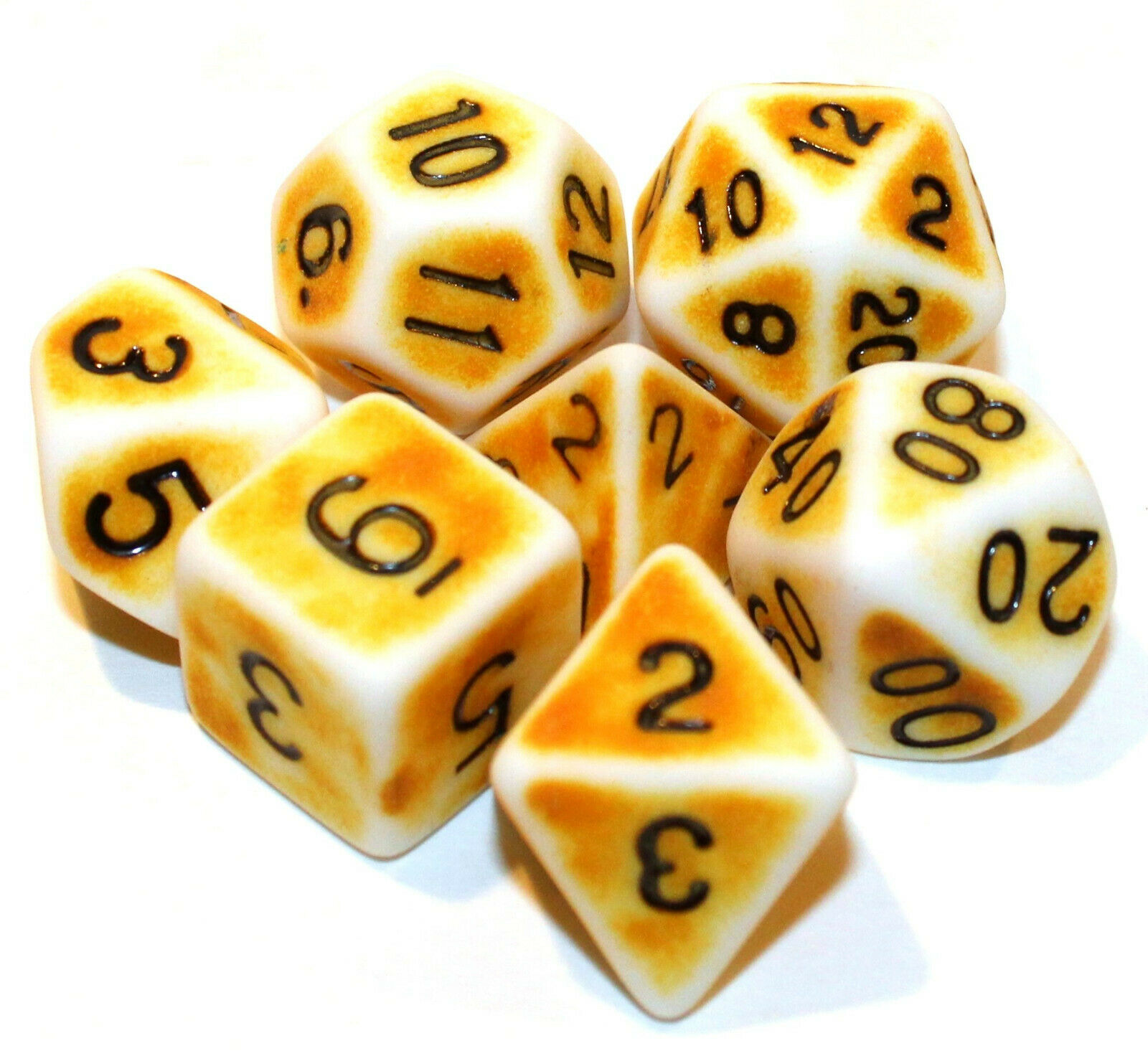 Retro Distressed Dice Set