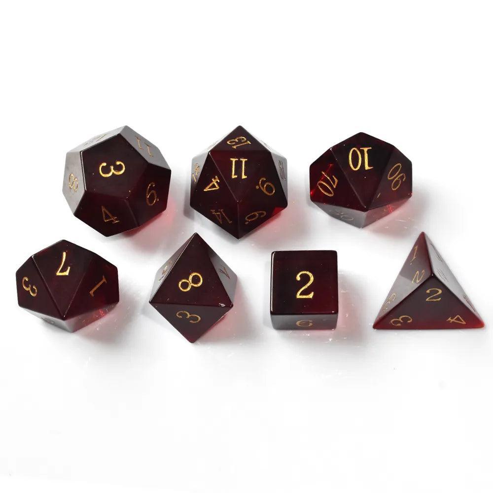 Pure Red Crystal Dice