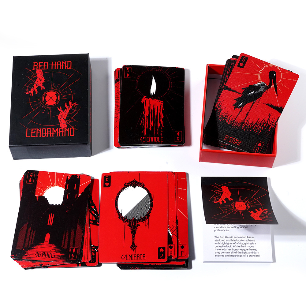 Red hand lenormand