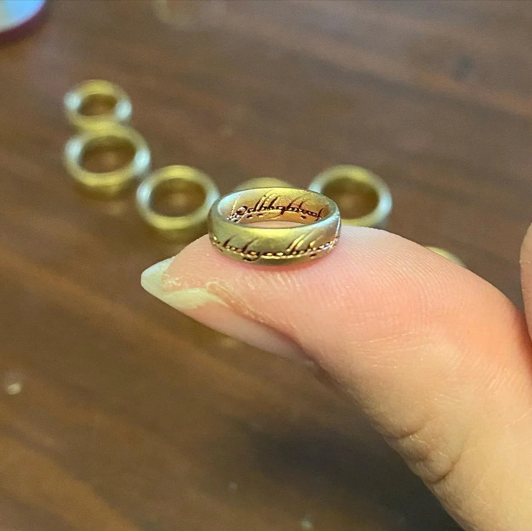 🔥💍One Ring LotR Polyhedral Dice Set