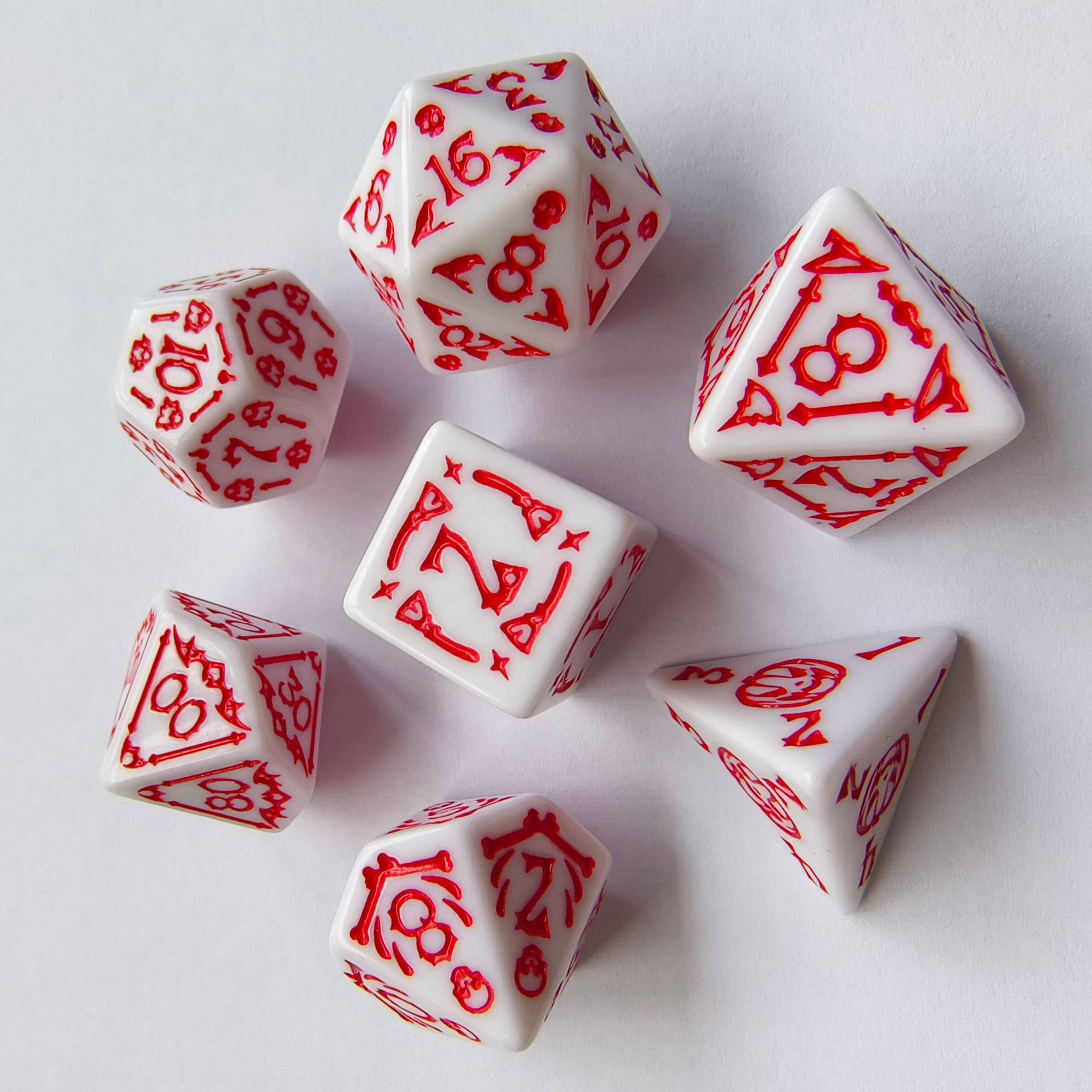 Halloween element multi-sided dice