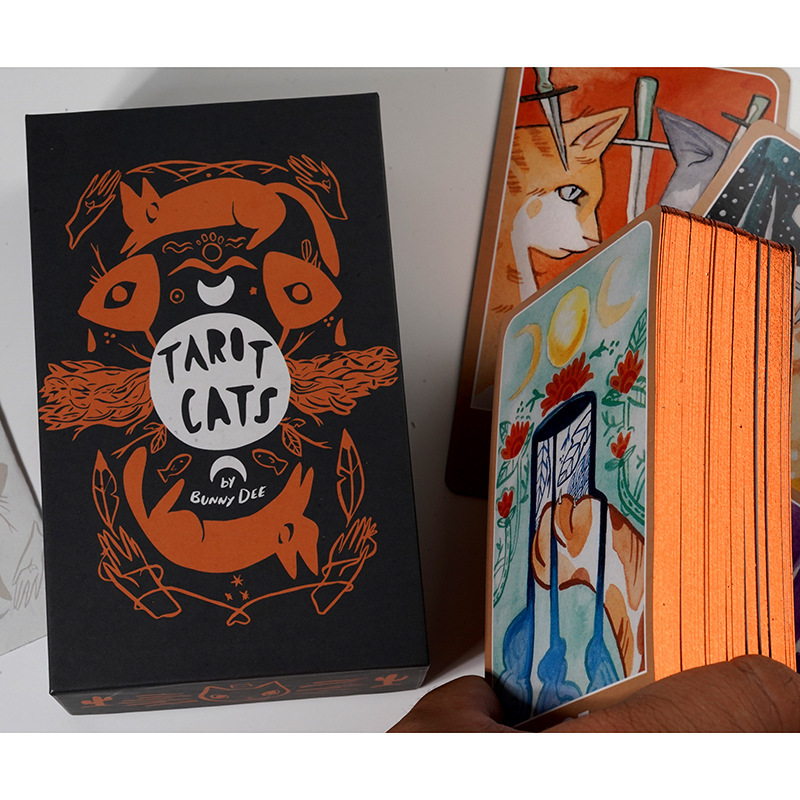 Tarot Cats a 78 card cat fan tarot