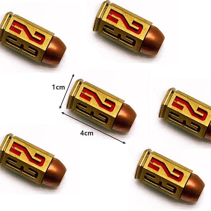 Metal D6 Bullet Dice Set