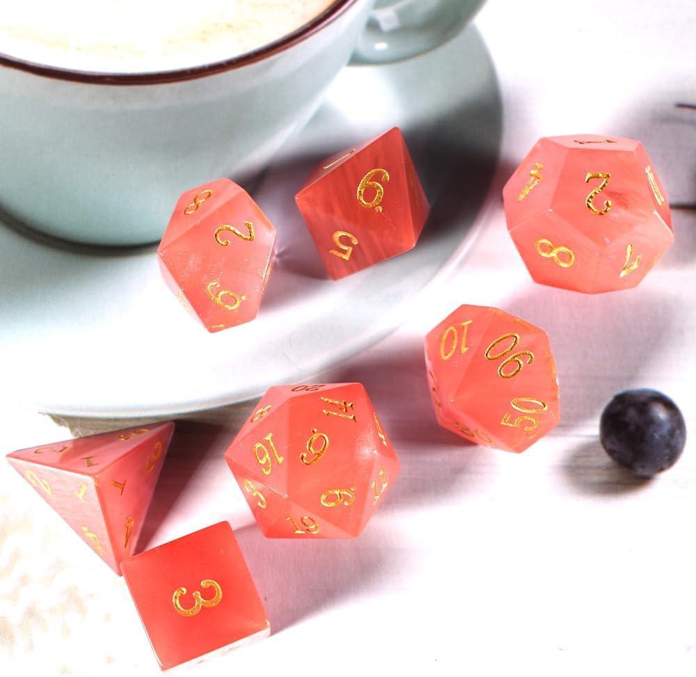 Red Ghost Embers Gem Dice