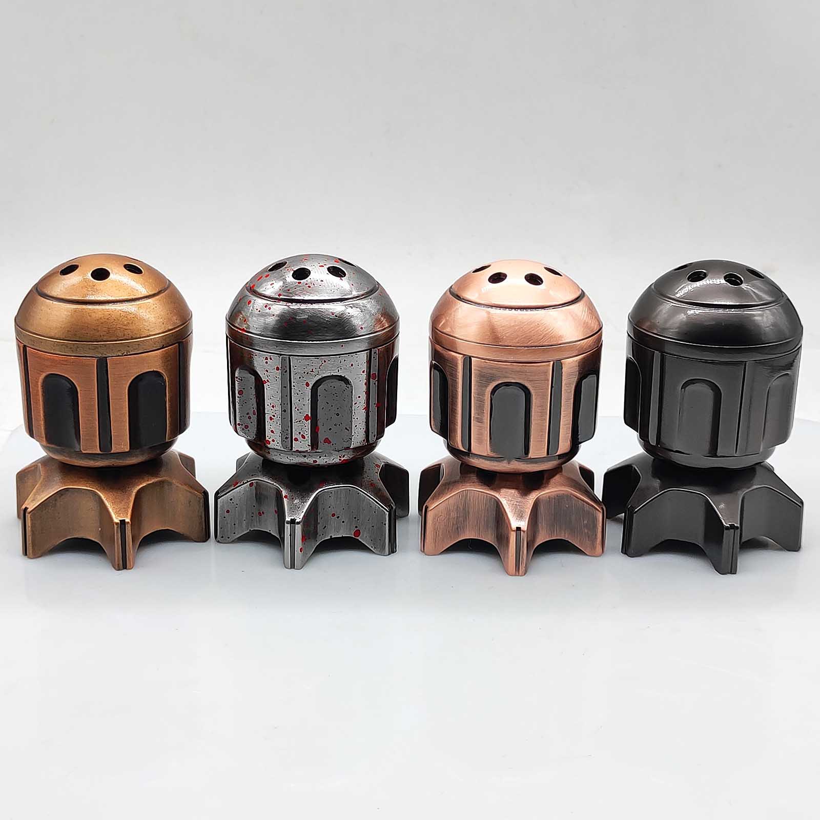 Metal Rocket Bullet Dice Set Rotatable Polyhedron RPG Role Playing DND Dragon and Dungeon Dice