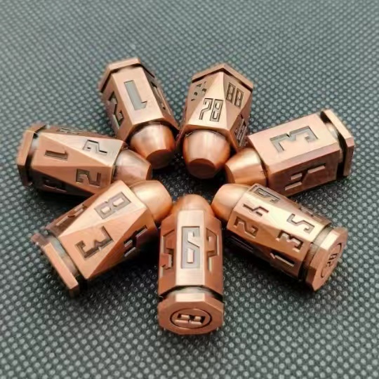 New D6 Bullet Dice Set