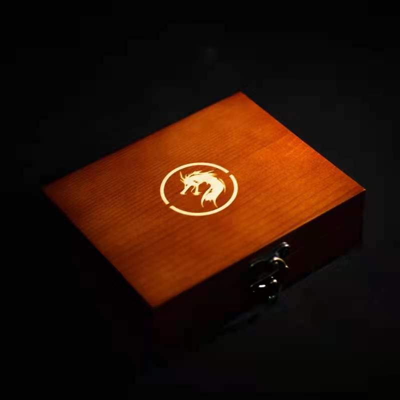 Retro Wood DnD Dice Box