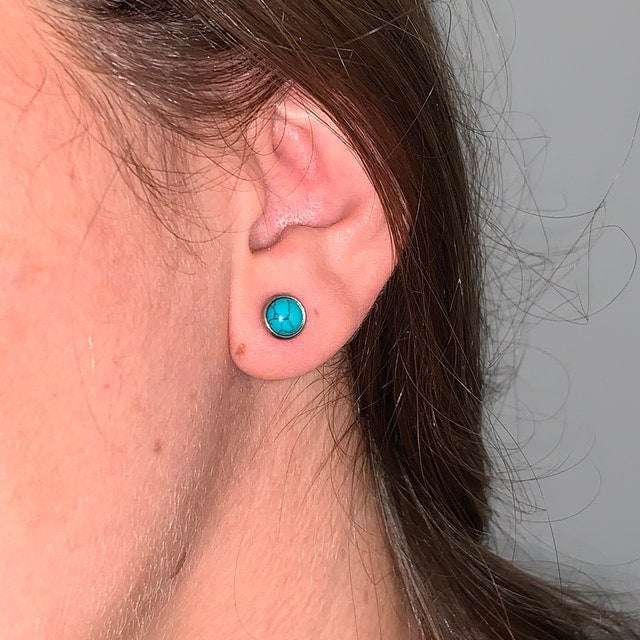 Turquoise small earrings
